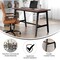 Flash Furniture Redmond 48x24 Conf Tbl w/1in. Thick Dbl Sided Laminate Tbl Top w/PVC and A-Frame Steel Bse, Walnut MT-M4824-WLT-ABF-GG - alternate 8